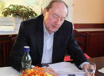 Kassenwart Werner Kleibrink trägt den Kassenbericht vor!